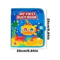 thumbnail image 2 of My First for Toddlers Interactive Ocean-Themed Learning Activity Book with Finger Puppets & Soft Pages, 2 of 3