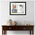 thumbnail image 2 of ArtToFrames Collage Photo Picture Frame with 1 - 8x10 and 2 - 4x6" Openings, Framed in Black with White and Black Mats (CDM-3926-223), 2 of 8