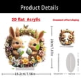 thumbnail image 4 of Yyuenw Easter Decorations, Easter Visual 2D Table Decoration For Home Living Room And Bedroom Festival Tabletop Ornaments, 4 of 5