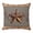 Brown Black, variant on Brown Texas Star Retro Pillow Covers 16x16 Inch, Country Star Buffalo Plaid Wooden Linen Pillowcase with Invisible Zipper, Decorative Throw Pillow Covers Cushion Case for Couch Sofa Bed Living Room
