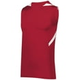 thumbnail image 5 of Holloway Sportswear XL PR Max Compression Jersey Scarlet/White 221037, 5 of 5