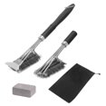 thumbnail image 2 of Toystoory Cepillo de limpieza para parrilla, depurador de barbacoa de acero inoxidable, limpiador de manchas de grasa, utensilios para hornear, Estufas de camping, 2 of 6