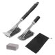 thumbnail image 2 of Greeniant FenKicyen, cepillo de limpieza para barbacoa, limpiador de parrilla, accesorios para barbacoa, herramientas de cocina de acero Estufas de camping, 2 of 6