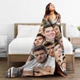 thumbnail image 6 of Blanket Zac Efron Throw Flannel Blankets UltraSoft Micro Fleece Blanket Warm Cozy Plush Gift for Room Decoration Sofa,Office Bed car Camp Couch Beach, 6 of 9