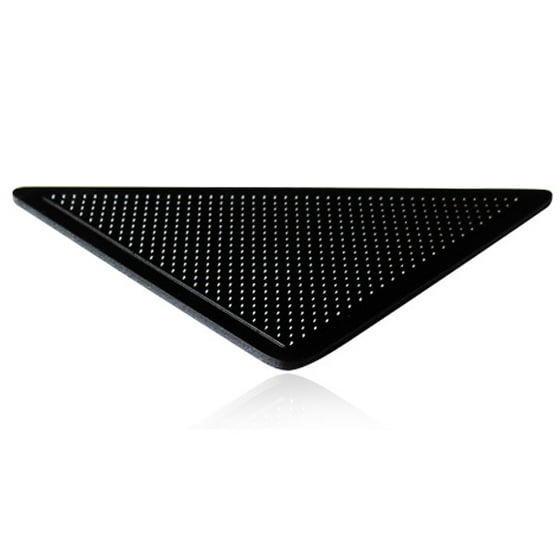 4pcs Anti Skid Triangular Rug Grippers Washable And Resuable Self 4pcs Anti Skid Triangular Rug Grippers Washable And Resuable Self Adhesive Corner Carpet Gripper Pads Color Black Specification 150 75 2mm Com