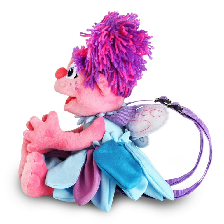 Singing Machine Kids Sesame Street Karaoke Plush with Built-in Microphone, Abby Cadaby