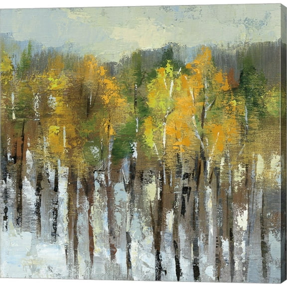 Great Art Now January Landscape by Silvia Vassileva Canvas Wall Art