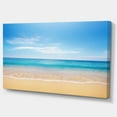 thumbnail image 3 of Designart Calm Blue Sea and Sky Canvas Wall Art, 3 of 4