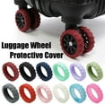 thumbnail image 4 of 8 Pcs/ensemble Housse de Protection pour Roues de Valise, Réduit l'Usure des Roues, 4 of 9