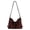 Brown, variant on LAVA Tote Bag For Women Large Capacity Designer Luxury Trendy Shopping Shoulder Crossbody Bag (Black)