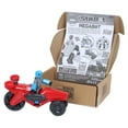thumbnail image 2 of Zing Stikbot Megabots - MegaBot with Stikbot - Poseable Collectible Stop Motion Action Figures and Mega Vehicle Combo Pack - Age 4+ (Red (Turbo Cycle) + Blue Stikbot), 2 of 5