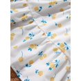 thumbnail image 7 of Girls 2pcs Long Sleeve Denim Button Coat & Straps Floral Print Flare Dress Trendy Casual Kids Outdoor Clothes For Spring And Autumn, 7 of 7