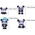 thumbnail image 2 of Panda Shape Thumbtacks Cute Cartoon Drawing Pin Push Pins for Maps Calendar,8 Pcs, 2 of 8