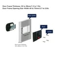 thumbnail image 4 of RV Door Locks For Travel Trailers,  Door Latch Lock Replacement Kit For Travel Trailers  Minivans, 4 of 8