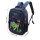 thumbnail image 3 of Dinosaur Pattern Backpack Teenagers School Book Bag Lightweight Children Student BackpackDark Blue, 3 of 4