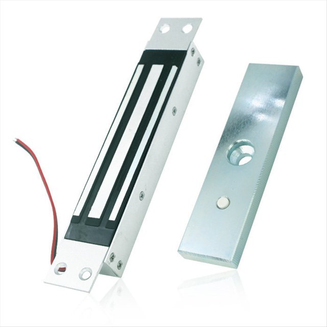 Cerradura electromagnética DC12V con una fuerza de sujeción de 180 kg, instalación oculta integrada.