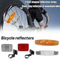thumbnail image 3 of UOYOTT High Visibility PVC Bicycle Spoke Reflectors 6-Piece Set for Night Riding Safety Universal Fit Easy Installation, 3 of 8