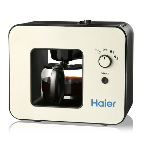 Haier Brew Automatic Coffee Makers 4 Cup with Grinder