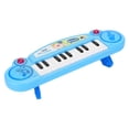 thumbnail image 2 of Piano electrónico de juguete para bebés y niños, juguete educativo infantil musical, regalo para niñas, azul, 2 of 14