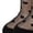 Black/Skin Tone, variant on 12 Pack Women's Sheer Socks, Nylon Lace Mesh Ankle Socks with Reinforced Heel and Toe, See-Through Dress Socks for Women, Size5-9, Fancy Thin Socks Fits Narrow to Average Feet
