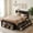 Black, variant on VECELO Full Size Bed, Wooden Platform Bed with Bookcase Headboard, Full Bed Frame with Under Bed Drawers and Bed-End Storage Case, Versatile Captain Bed Frame for Adults, White