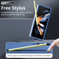 thumbnail image 7 of TECH CIRCLE for Samsung Galaxy Z Fold 3 Case Built-in Screen Protector, Drop Shockproof Full Body Protective Cover with Pen Holder & Free Stylus Pen for Samsung Galaxy Z Fold 3 5G 7.6" 2021,Blue, 7 of 7