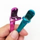 thumbnail image 4 of 12 pinzas de acero inoxidable para peluquería, pinzas de pico de pato, herramienta de peluquería (rosa), 4 of 5