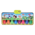 thumbnail image 2 of Alfombra de juego de música para bebés, tapete musical para niños, animales, tapete de juego de música para piano, tapete para piano, rendimiento probado, 2 of 8