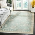 thumbnail image 5 of SAFAVIEH Martha Stewart Fountain Swirl Floral Area Rug, Green/Ivory, 7'11" x 11'2", 5 of 5