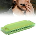 thumbnail image 4 of Harmonica, Instrument de Musique Portable Translucide à 10 Trous avec Boîte de Rangement Jouet pour Enfants Débutants Étudiants Professionnels, 4 of 7