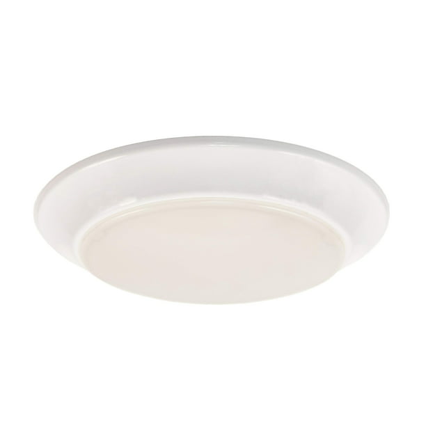 Coramdeo 7 4 Led Flush Mount Ceiling Light Fixture Closet Bathroom Shower Laundry Hallway 3k Built In 75w Of From 11 5w Power 800 Lumen Dimmable White Finish Cd C003 830led Com - Led Flush Mount Ceiling Light Fixtures In Bulk
