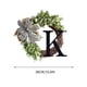 thumbnail image 2 of Xihbxyly Corona Del Alfabeto, Aro Decorativo de Ratán, Elegante Colgador para Puerta de Entrada, Decoración Única para El Hogar, Versátil Colgante para Pared y Ventana, Perfecto para Bodas, Regalos d, 2 of 4