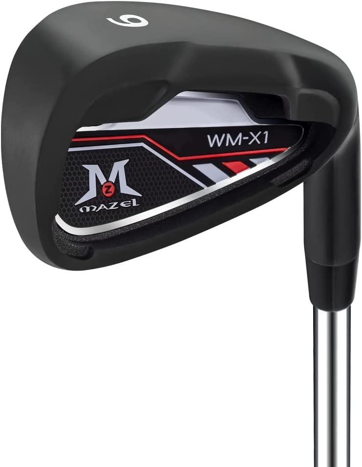 MAZEL Golf Iron WMX1 Individual Black Clubs Pitching Wedge Mens Right Handed (1,2,3,4,5,6,7,8,9