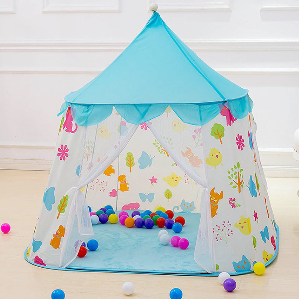 Princess Castle Play House Dome Large Indoor/Outdoor Kids Play Tent Fairy House 