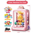thumbnail image 4 of Mini máquina expendedora Claw Machine Jovow con monedas de juego y 35 juguetes, 4 of 7