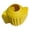 Yellow, variant on TeeRees Soft Rubber Door Knob Grip Extender, Lever Handle Converter for Arthritis & Weak Hands, Easy Turn Aid for Round Knobs, Transparent 2-Pack, Yellow