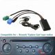 thumbnail image 1 of suitable for DOXINGYE Car AUX Audio Cable Wireless Bluetooth Microphone Handsfree CD Changer Adapter for Renault 2005-2011 Update List Radio-CHENG DU, 1 of 5