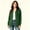 Green, variant on Women’s Long Sleeve Drawstrings Hooded Corduroy Shacket, Button Down Lightweight Casual Outerwear Shacket,Women's Size S-2XL