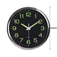 thumbnail image 3 of CNKOO 12 Inch Luminous Silent Non Ticking Night Glow In The Dark Quartz Wall Clock Convenient And Practical Portable, 3 of 6