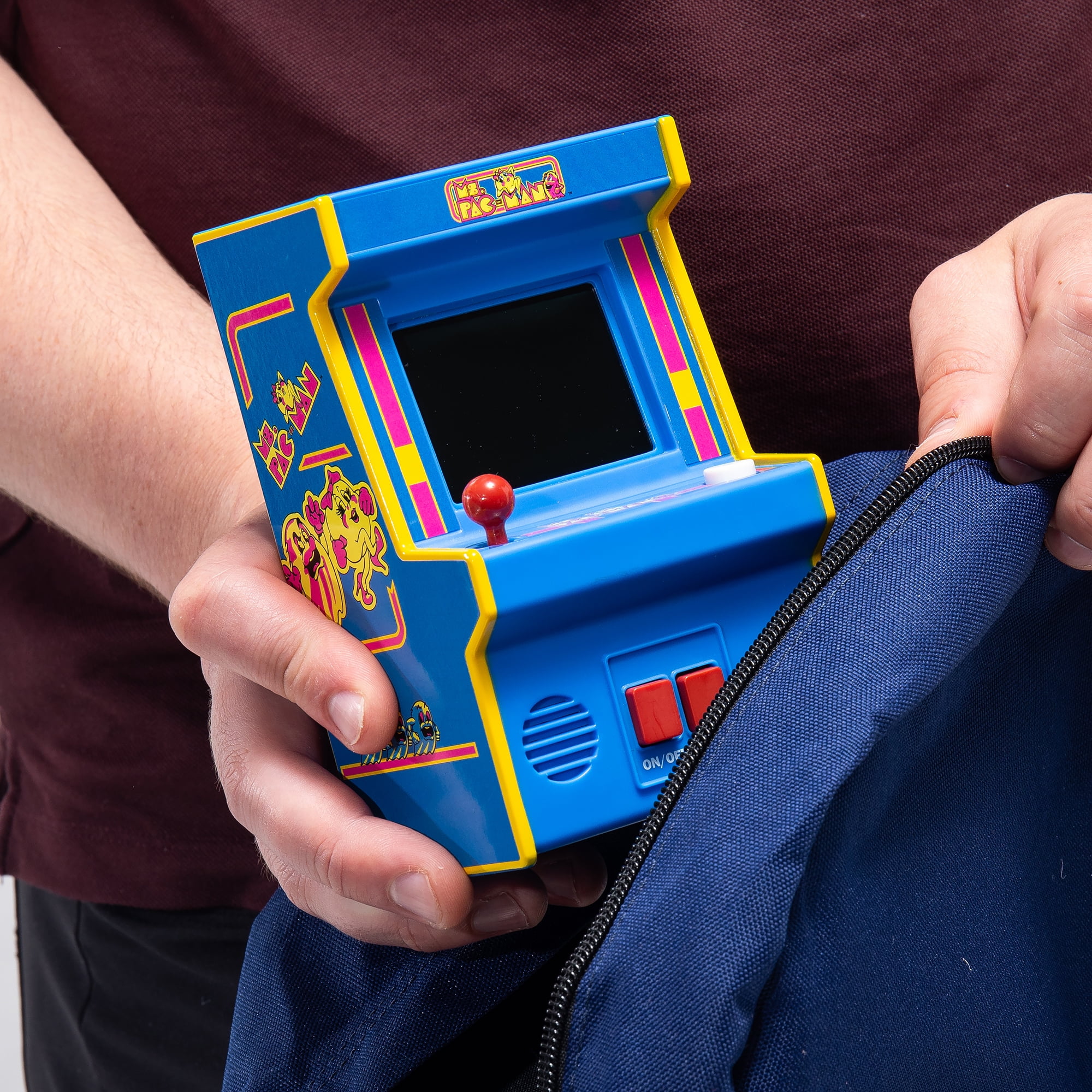 ① micro games of america ms pacman Ms. Pac-Man Vintage Hand-Held Game 1992 Works Great | eBay