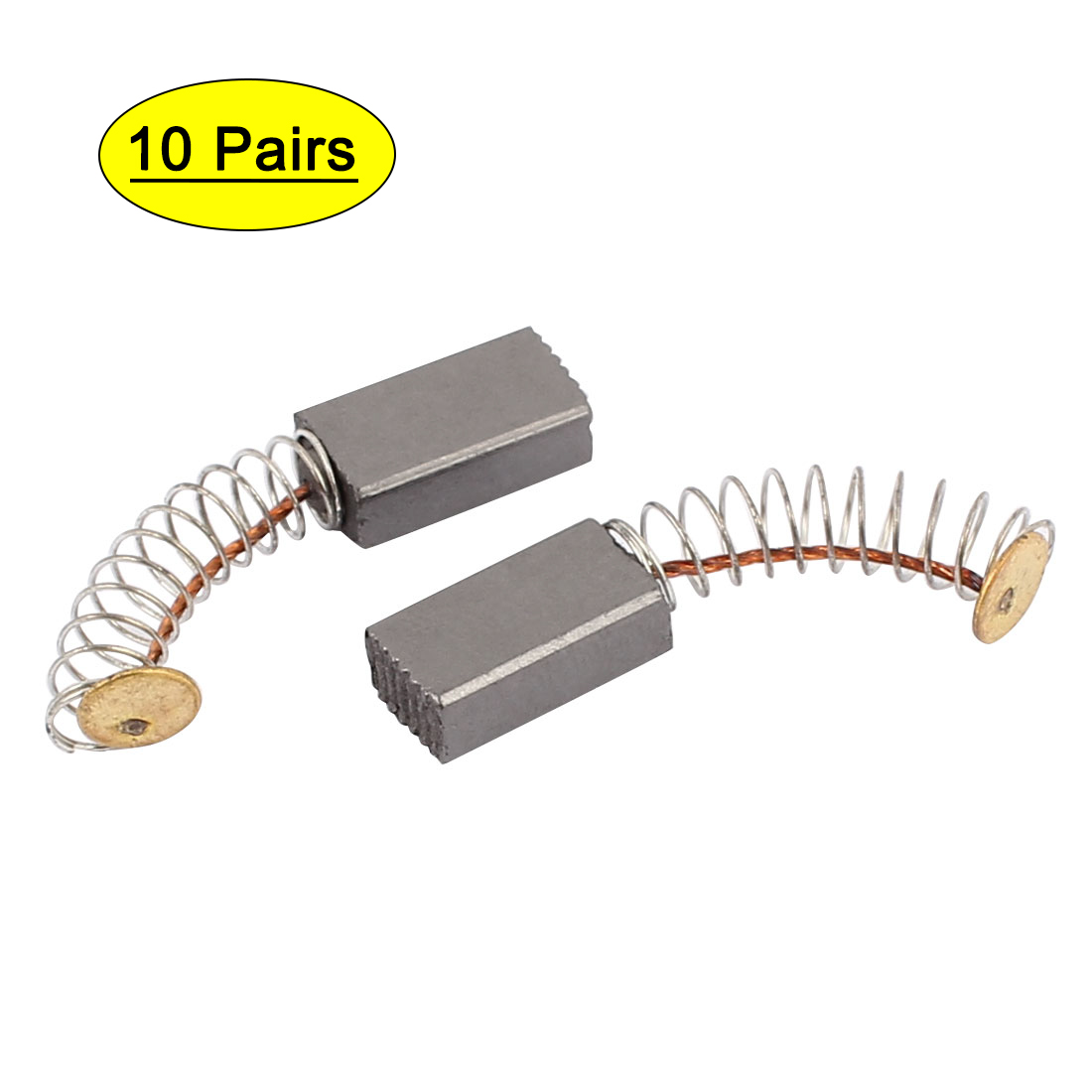 10 Spazzole In Carbone Uxcell 17x11x7mm Per Motori Elettrici - Modello 999043