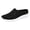 Black, variant on Closed Toe Mule Shoes for Women Mesh Breathable Walking Slippers Summer Arch Support Slides Slip on Causal Sneakers Orange Size 6