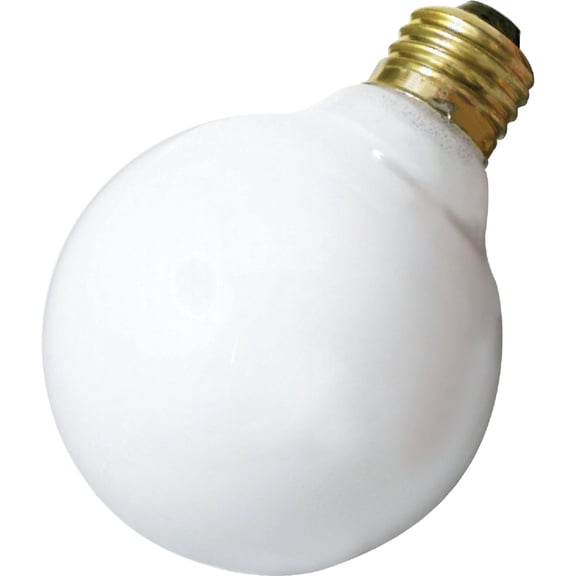 Satco Products S3440 120V 25G25 Medium Base White Light Bulb