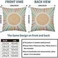 thumbnail image 4 of Boho Rainbow Sun Classroom Pillow Covers 20x20 Set of 2 Preppy Print Decorative Throw Pillows Outdoor Pillowcases Linen Cushion Case Decor for Couch Sofa Kids Room Inspirational Reading Nook, 4 of 6