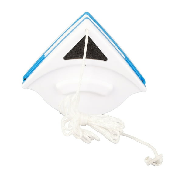 Bimzuc Double Sided Magnetic Window Cleaner, Strong Suction Glass Wiper for High-Rise Building, 3-8mm Thickness, with Ergonomic Handle & Water Storage Sponge for Sliding Doors, Shower Screens