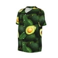 thumbnail image 2 of Balery Fresh Avocados Baseball Jersey for Men Casual Button Down Shirts Short Sleeve Active Team Sports Uniform-Large, 2 of 9