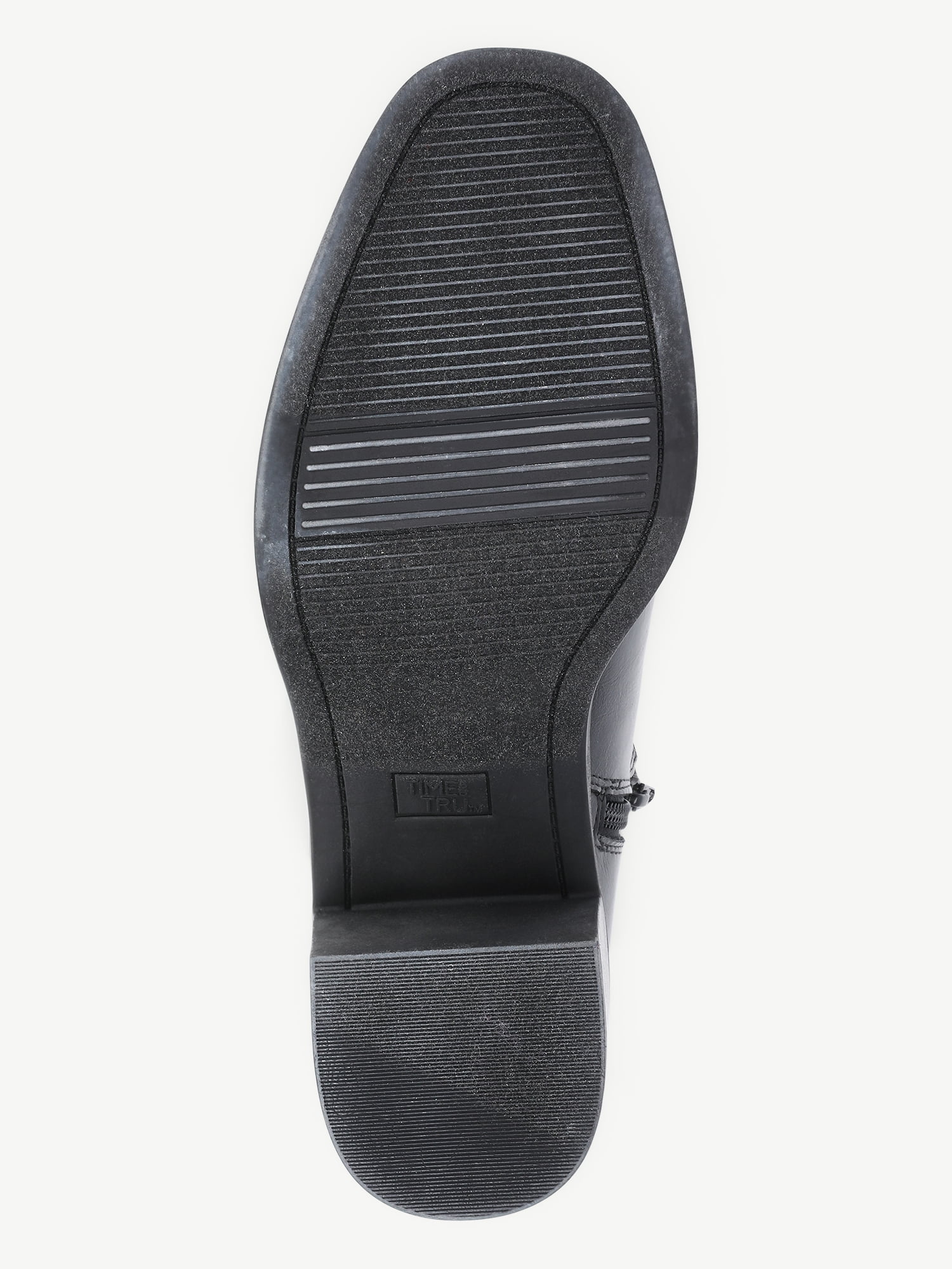 Time and True Women's Faux Leather Chelsea Boots
