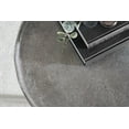 thumbnail image 7 of Kate and Laurel Alessia Modern Round Metal Coffee Table, 25 x 25 x 15, Silver, Sand Cast Aluminum Coffee Table with Raised Deckled Edge for Storage and Display, 7 of 7