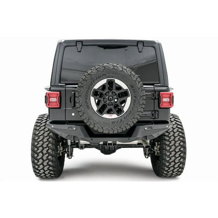 18-C WRANGLER JL REAR BUMPER W/PRE-DRILLED SENSOR HOLES Fits 2021 Jeep Wrangler