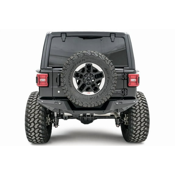 18-C WRANGLER JL REAR BUMPER W/PRE-DRILLED SENSOR HOLES Fits 2021 Jeep Wrangler